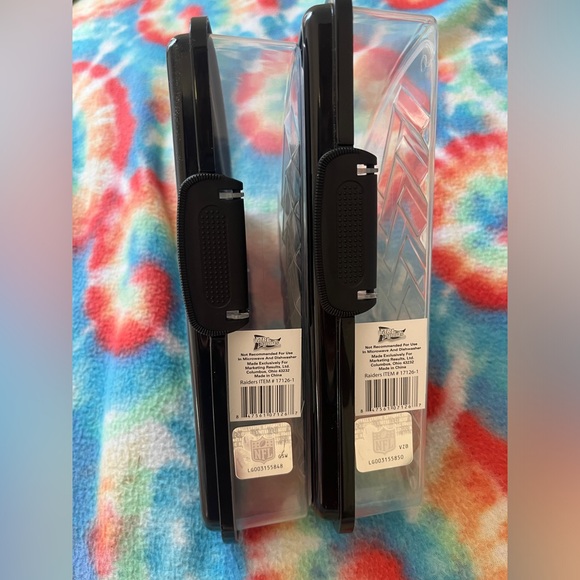 Raiders NFL Plastic Pizza Containers - Picture 2 of 5